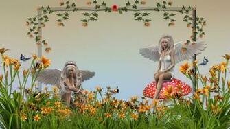 Garden Fairies Wallpaper