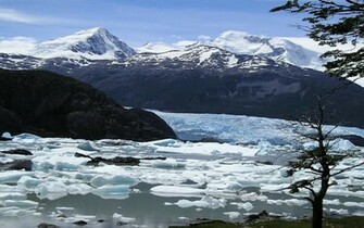 Glacier Lake Wallpaper