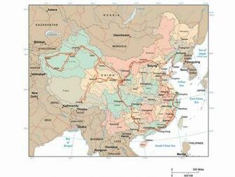 Ferrari Scaglietti Tour Of China Map