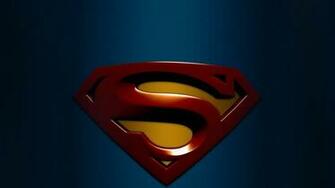 Wallpaper Superman Blue Background Logo 4k Ultra