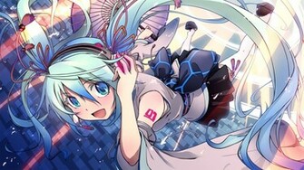 Miku Hatsune Wallpaper Kawaii Anime