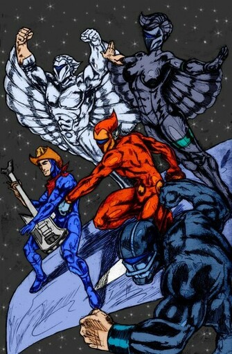 Silverhawks By Wil Woods Kenkira