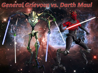 Darth Maul Vs General Grievous By