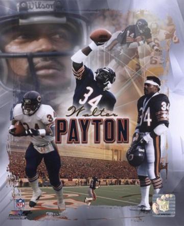 Walter Payton Legends Composite Sports Photo Item