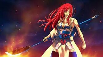 Erza Scarlet Fairy Tail HD Wallpaper Background Wallur