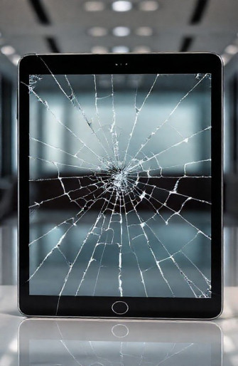 Broken iPad Wallpaper