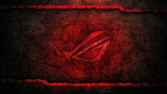 Republic Of Gamers Logo Grunge Background HD Wallpaper A516