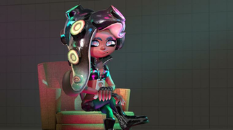 Here Have A Marina Reaction Pic I Made Splatoon