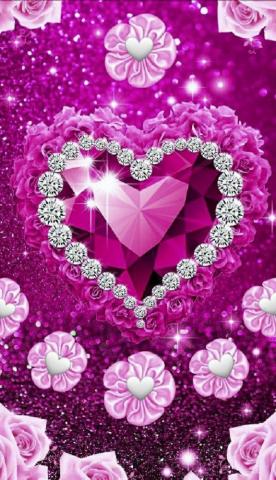 Dana Bornhoeft On Premium Pink Glitter Wallpaper