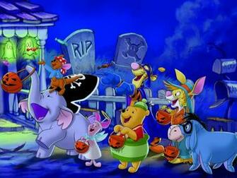 Holiday Wallpaper Winnie The Pooh Halloween
