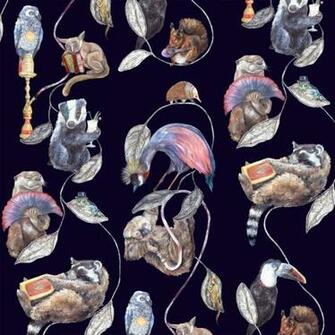 Hackney Empire Wallpaper Midnight
