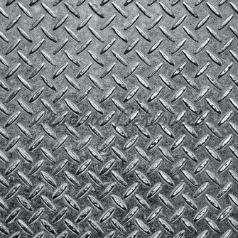 Metal Diamond Plate In Silver Color Gl Stock Image