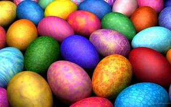 Easter Eggs HD Wallpaper