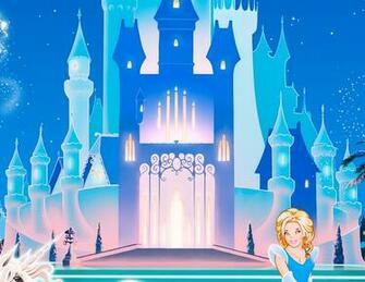 Style Princess Castle With Unicorn Fairies And Carriage