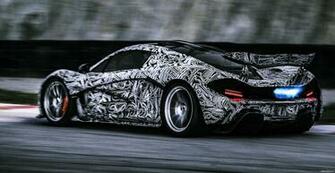Mclaren P1 Wallpaper Black