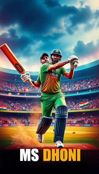 Dhoni HD Wallpaper