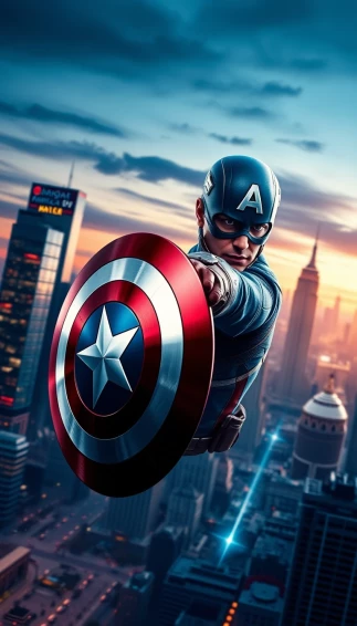 Captain America Mobile Wallpaper