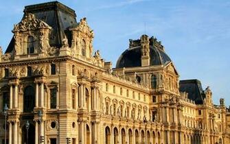 HD City Louvre Wallpaper