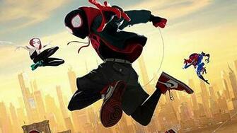 Spider Man Into The Verse Movie Wallpaper
