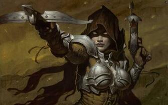 Female Assassin Diablo Wallpaper
