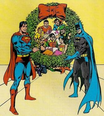 Superheroes Christmas A Picture Of Some