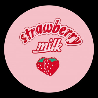 Aesthetic Strawberry Milk Png Wallpaper