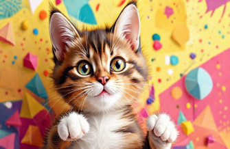 3d Cat Wallpaper