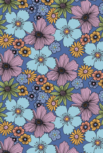 70s Flower Wallpaper