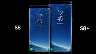 Samsung Proudly Shows Off The Galaxy S8 And Plus