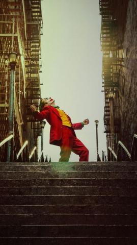 Joker Movie Red Suit Poster Wallpaper Comics