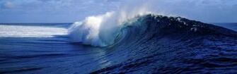 Wallpaper Windows Official Panoramic Waves