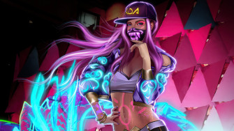 Akali Kda Colorful 4k HD Games Wallpaper Image