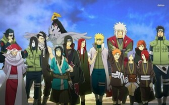 Naruto Shippuden Characters Wallpaper