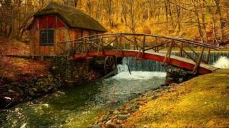 Watermill HD Wallpaper Background Image