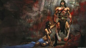 Conan The Barbarian Wallpaper Red Sonja