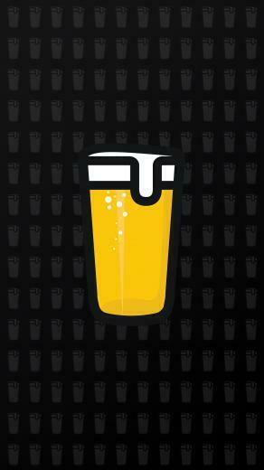 Beer Themed Background Wallpaper For iPhone And Android