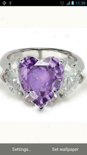 Purple Diamonds Live Wallpaper Android Apps On Google Play
