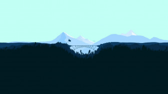 Forest Mountain Vector Q6grr62tmtda9kkt Wallpaper