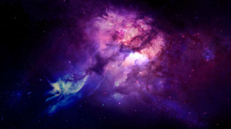 Dark Purple Aesthetic Picture Wallpaper