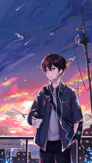 Handsome Anime Boy Wallpaper