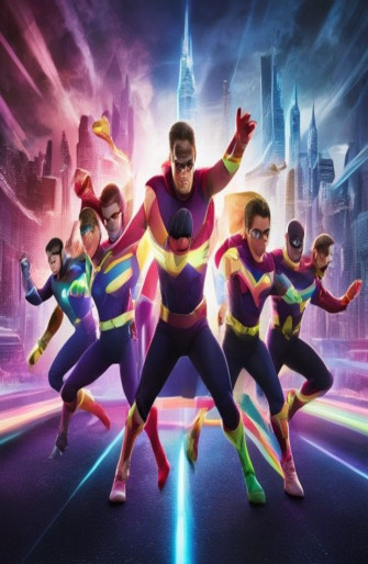 3d Super Heroes Wallpaper