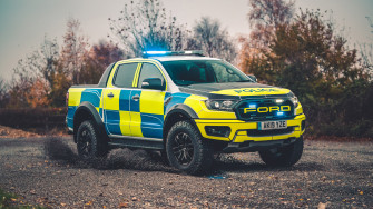 Ford Ranger Raptor Police 4k Wallpaper HD Car