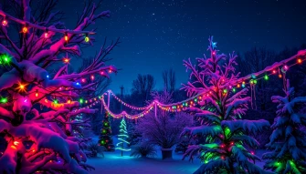 Christmas Lights Wallpaper For Computer
