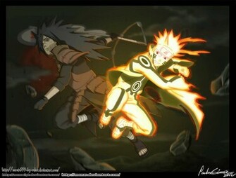 Epic Battle Naruto Vs Madara By Nanocigt