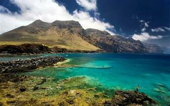 Coastline Full HD Background Earth Tokkoro