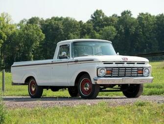 Ford F Custom Cab Styleside Pickup F100 Classic Wallpaper