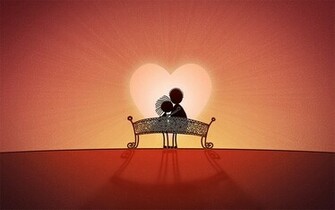 Abstract Love Wallpaper