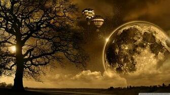 Night Sepia Wallpaper