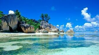 Beautiful Tropical Beach HD Wallpaper