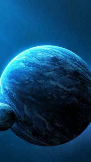 Earth Blue Dream Wallpaper iPhone